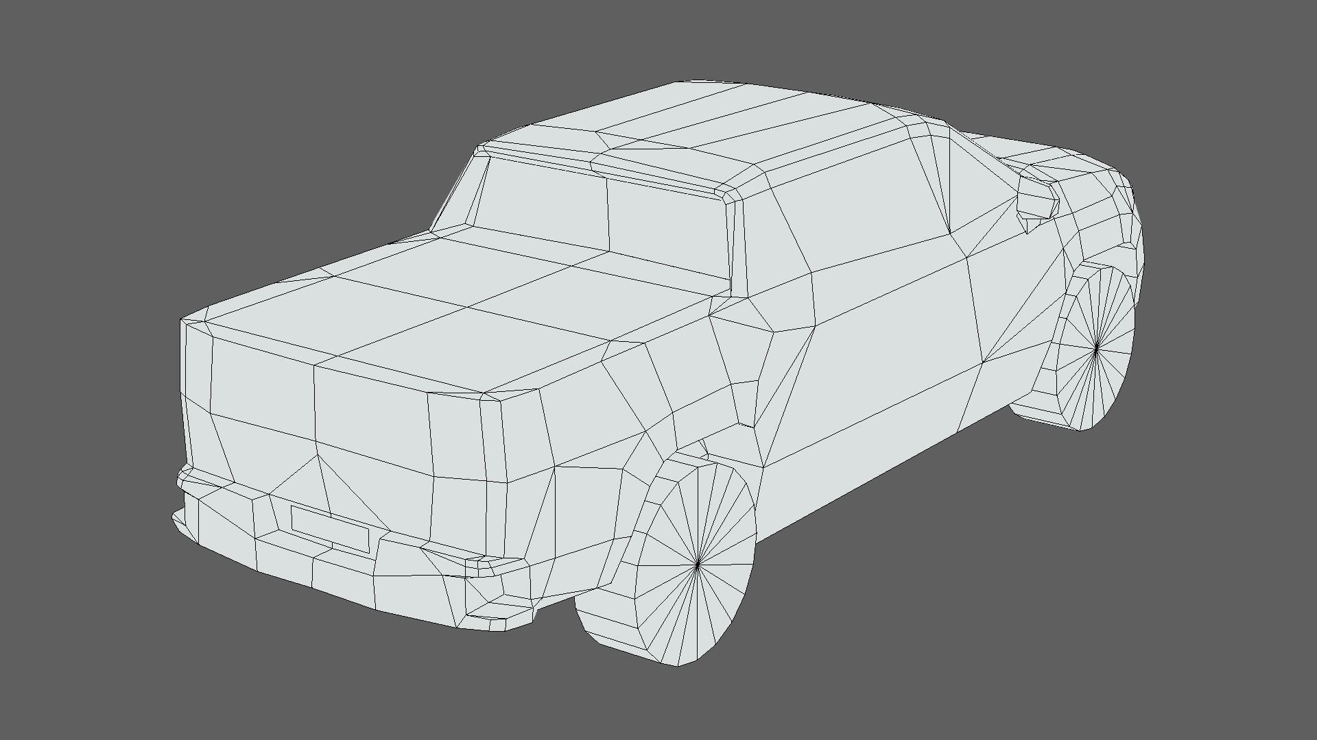GMC Sierra EV 2024 Low-poly 3D model_6