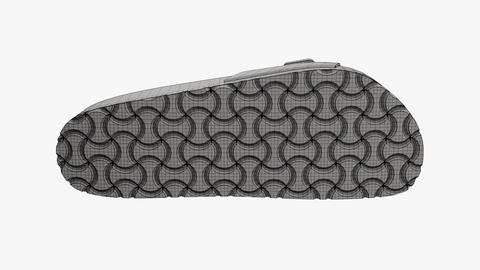 Birkenstock Madrid Brown Leather 3D model_16