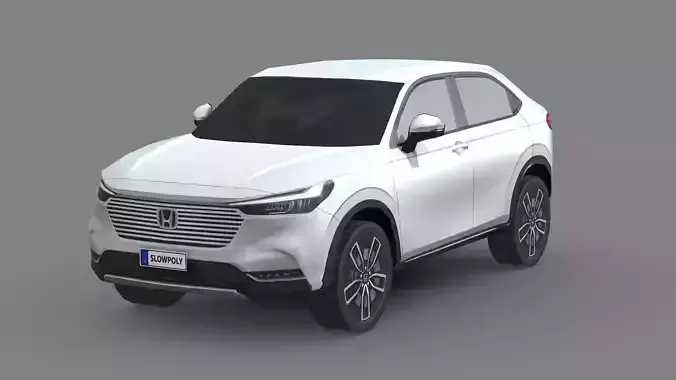Honda HRV Low-poly 3D model