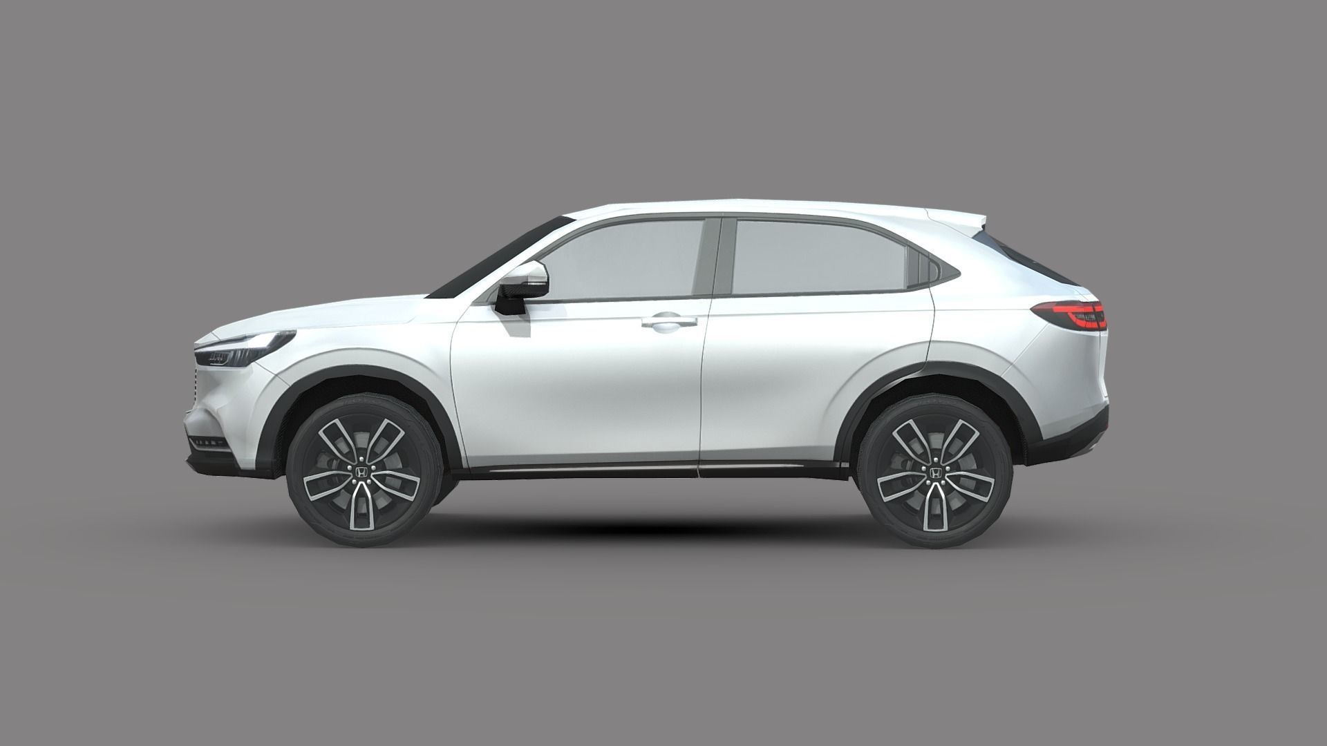 Honda HRV Low-poly 3D model_2