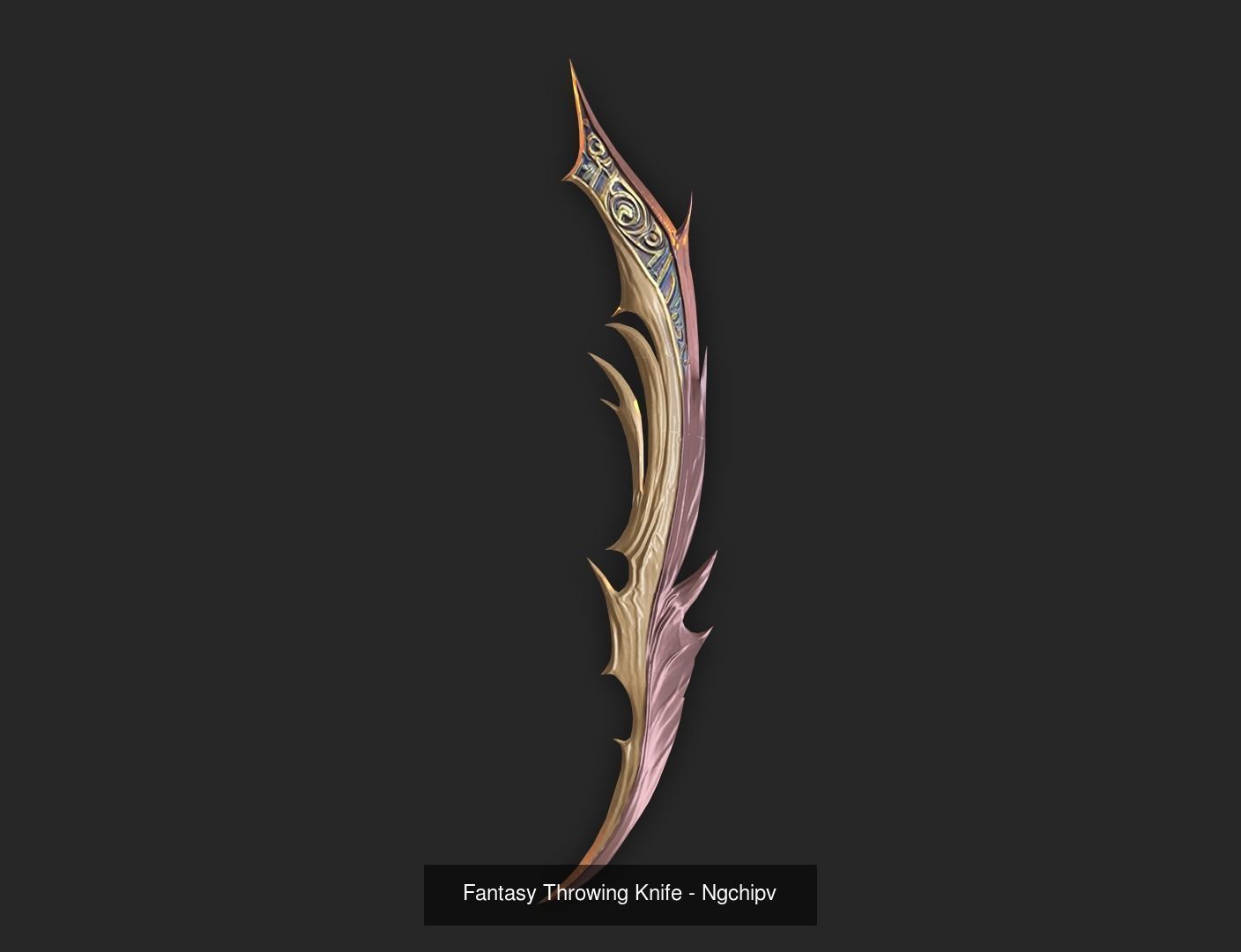 10 Fantasy Assets 3D Model Collection_14