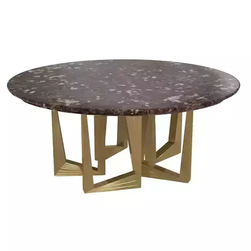 Herve Van der Straeten Table Interference 513 Ronde