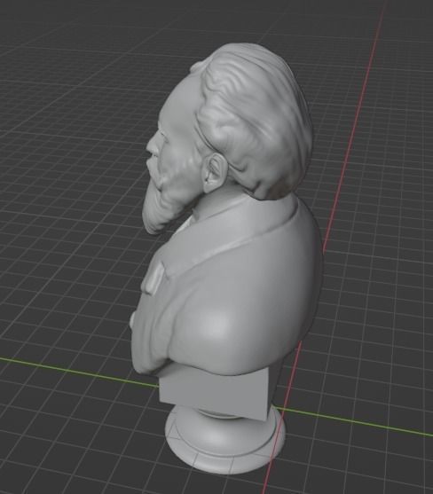 Edouard Manet 3D print model_18