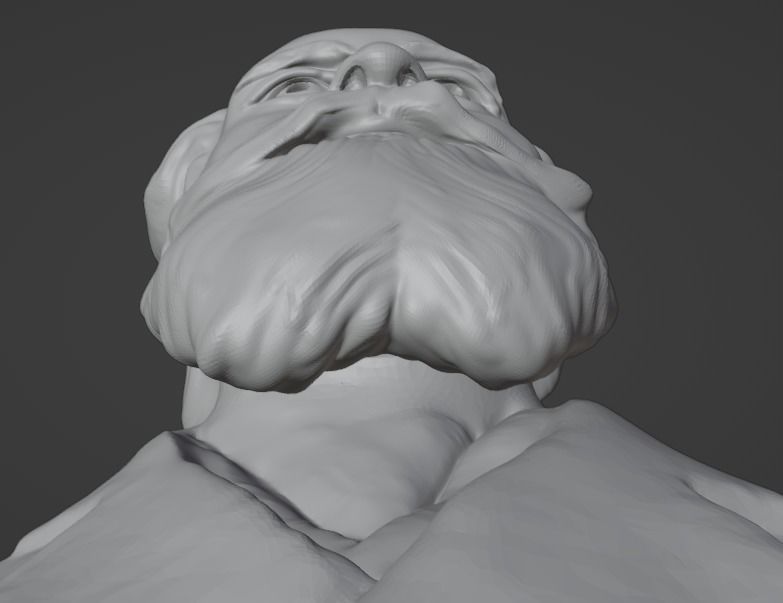 Edouard Manet 3D print model_4