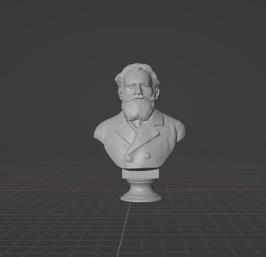 Edouard Manet 3D print model_13