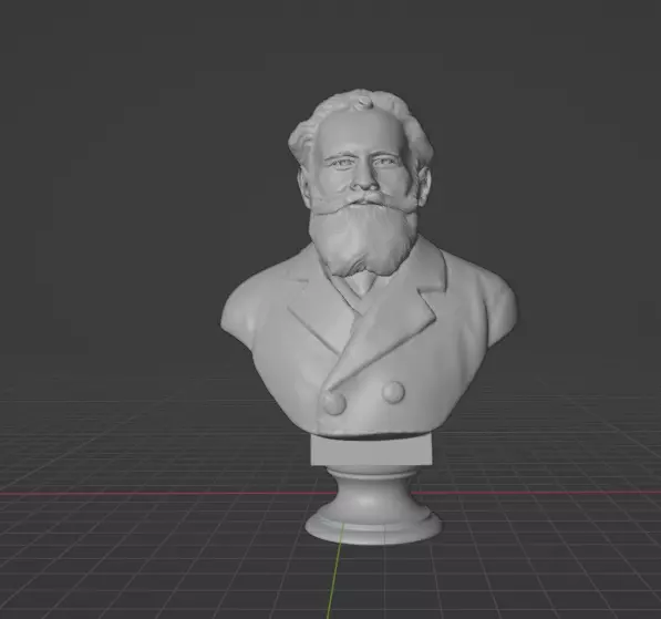 Edouard Manet 3D print model_0