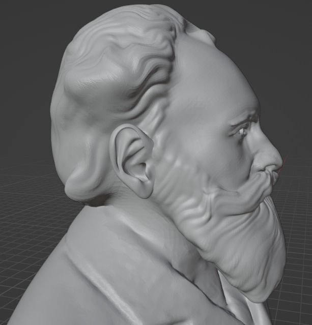 Edouard Manet 3D print model_5