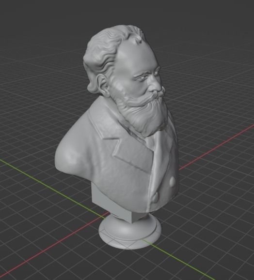 Edouard Manet 3D print model_14