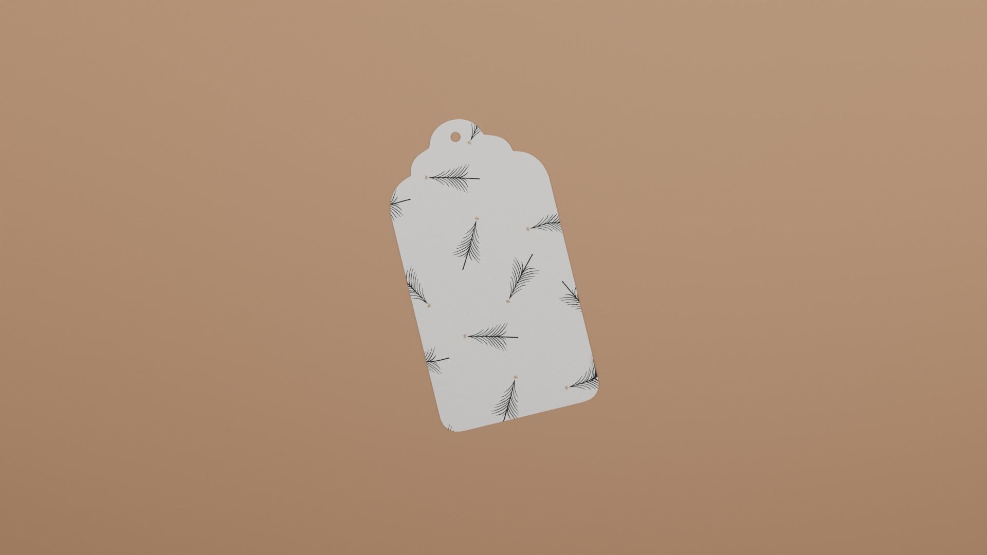 Christmas Tags 3D model_2