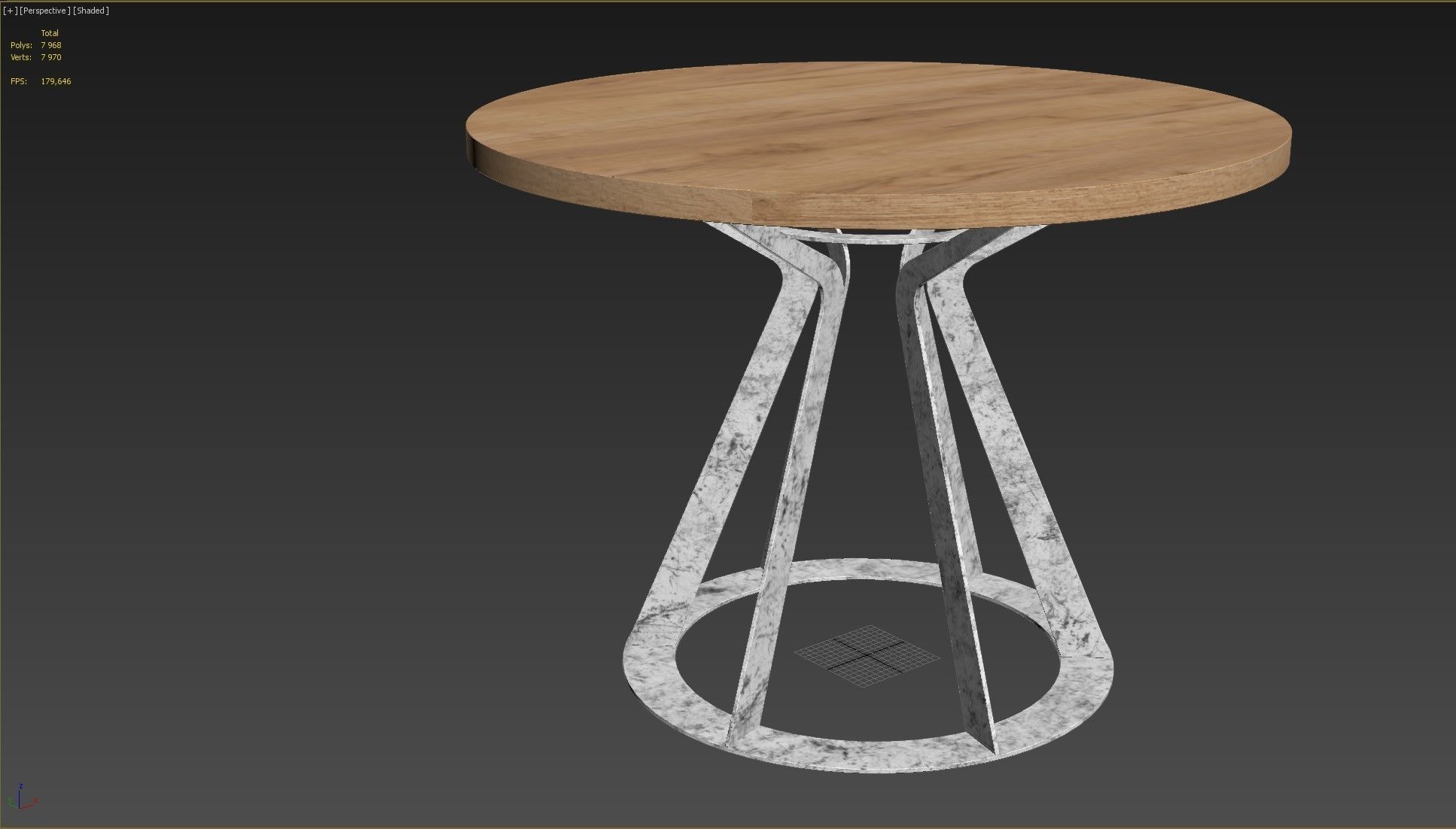 Torres table 3D model_7