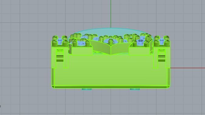 Diamond Chain 4629 3D print model_6