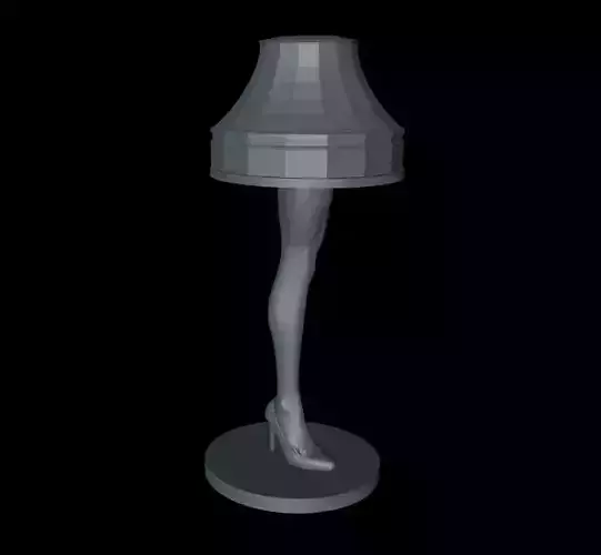 A Christmas Story Inspired Leg Lamp Free 3D print model