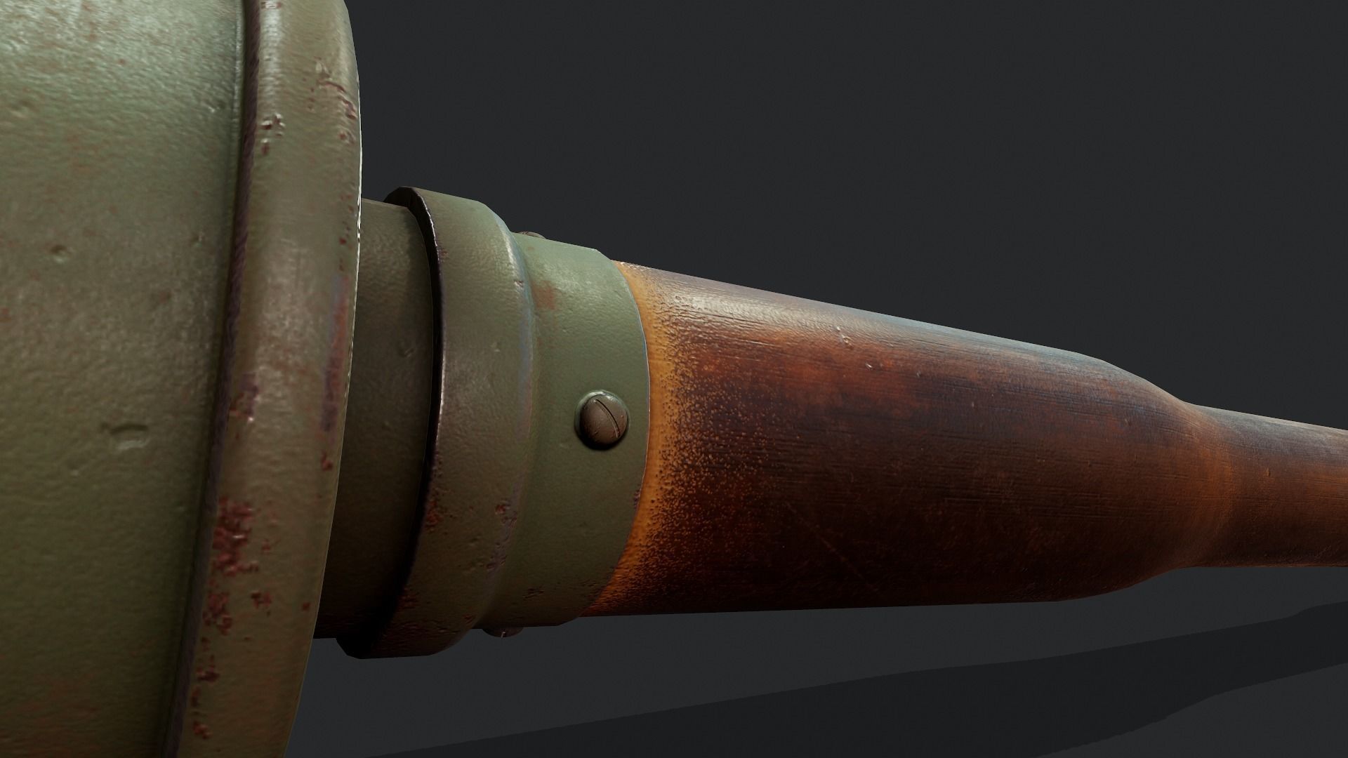 Stick Grenade - Tutorial Included Low-poly 3D model_14