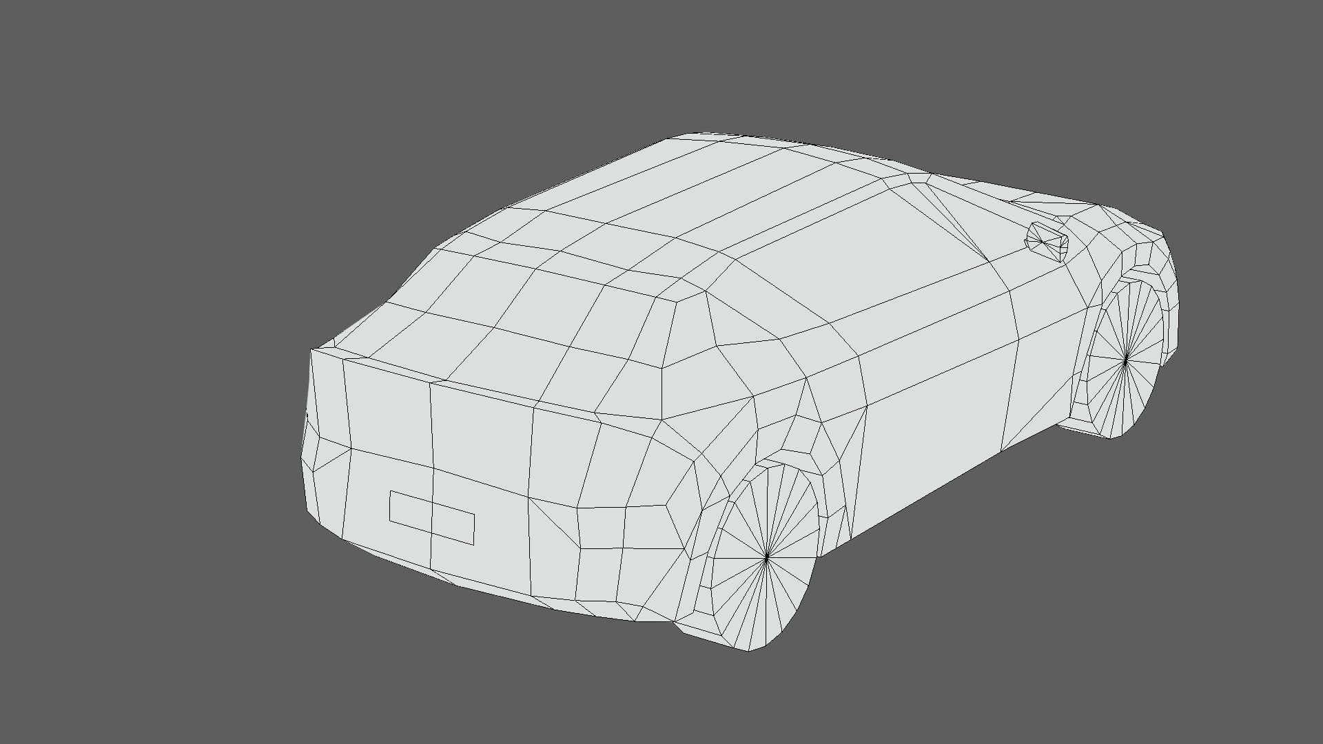 Kia EV6 GT Low-poly 3D model_5