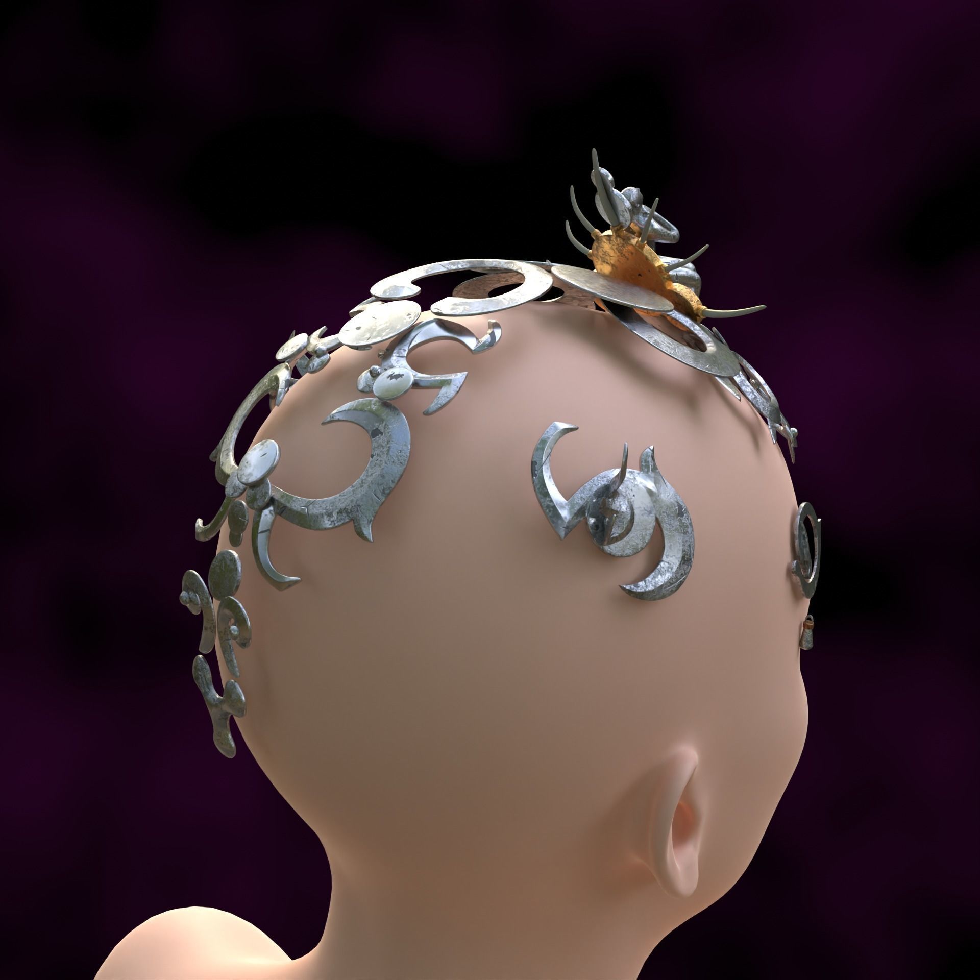 Orin Cosplay Set Baldurs Gate 3 3D print model_13