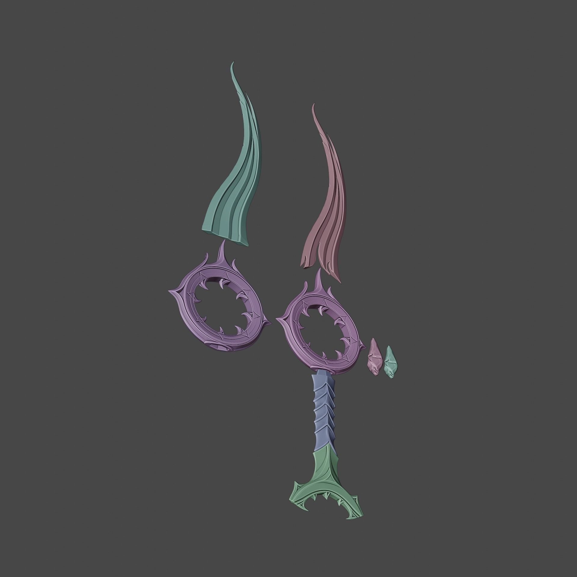 Orin Cosplay Set Baldurs Gate 3 3D print model_24