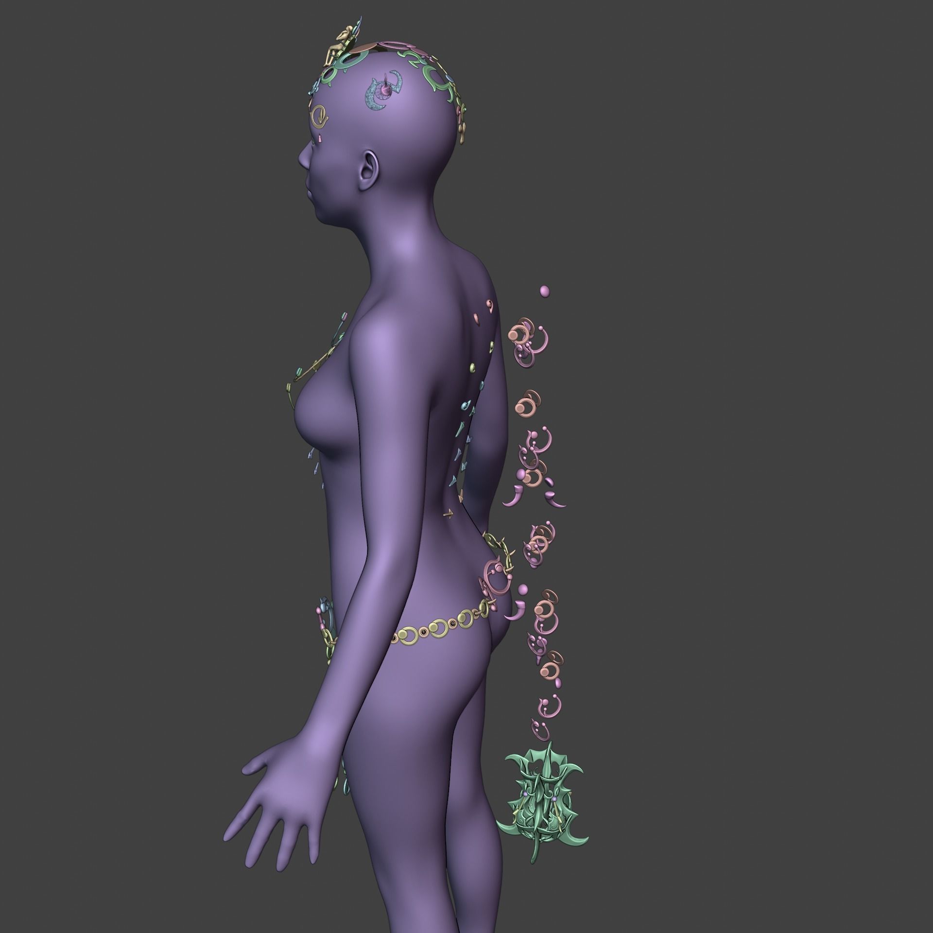 Orin Cosplay Set Baldurs Gate 3 3D print model_16