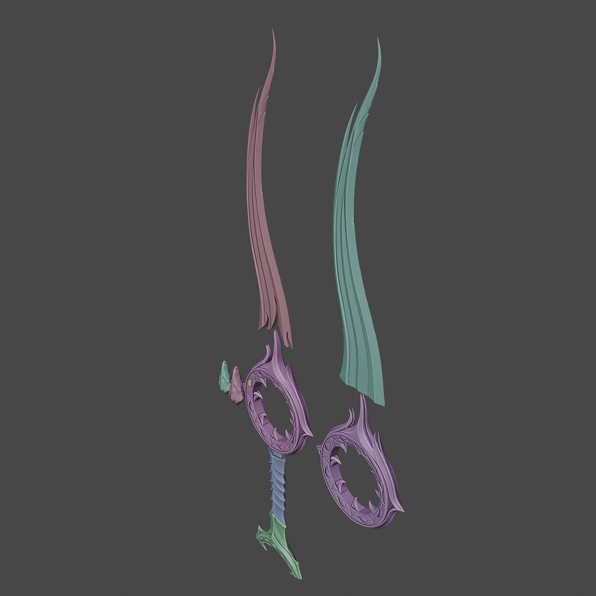 Orin Cosplay Set Baldurs Gate 3 3D print model_25