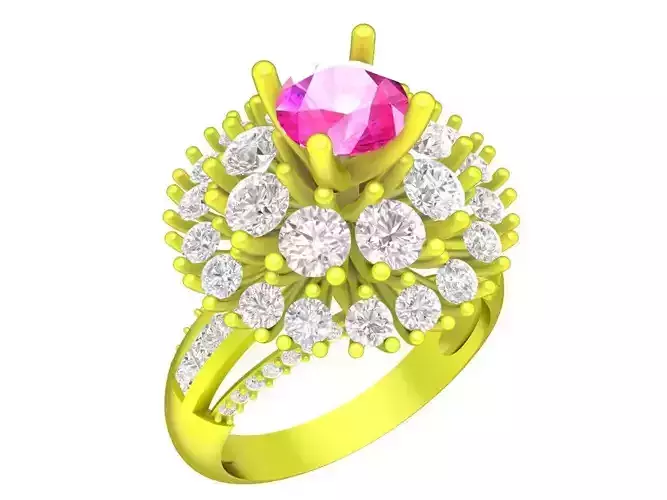 7284  Diamond Engagement Ring for women