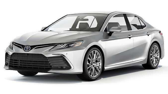 Toyota Camry Hybrid SE 2021 3D model
