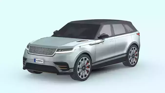 Land Rover Range Rover Velar Low-poly 3D model