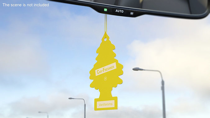 Vanillaroma Little Trees Car Freshener 3D model 3