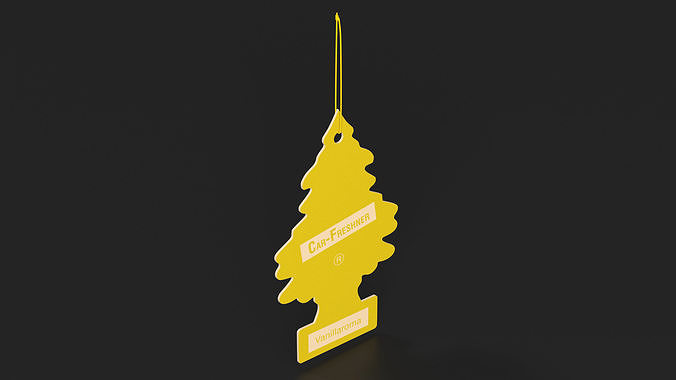 Vanillaroma Little Trees Car Freshener 3D model 4