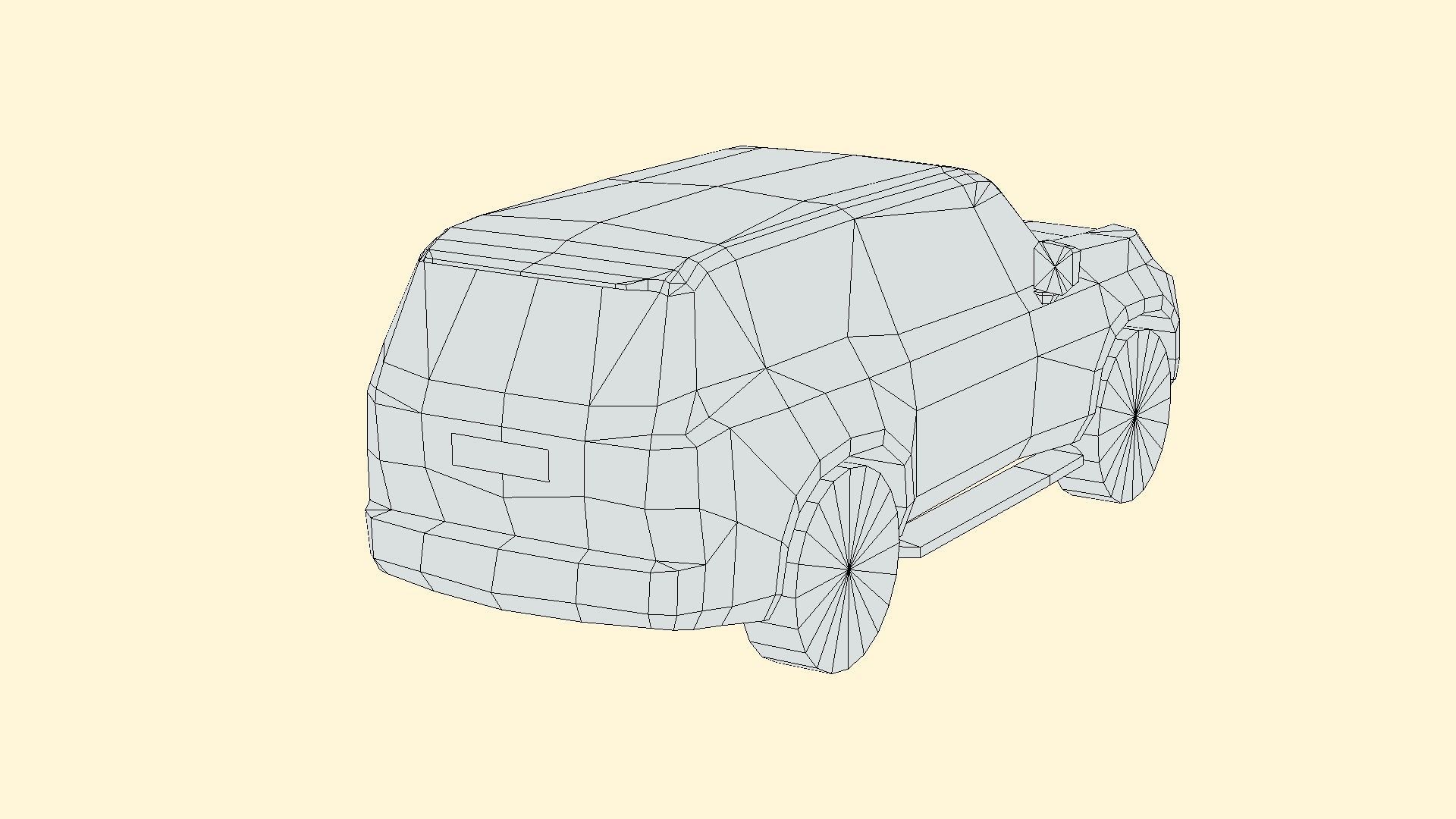 Lexus GX Overtrail 2024 Low-poly 3D model_5