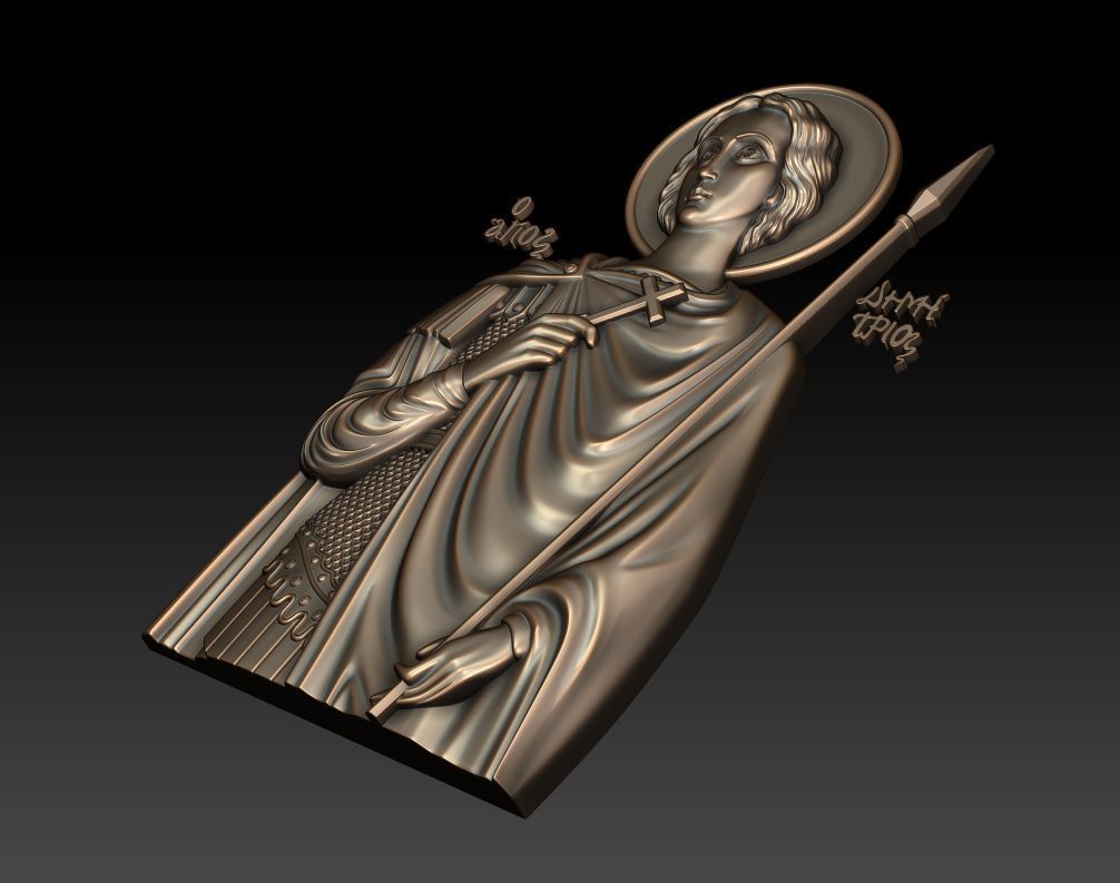 Demetrius of Thessaloniki 3D model_2