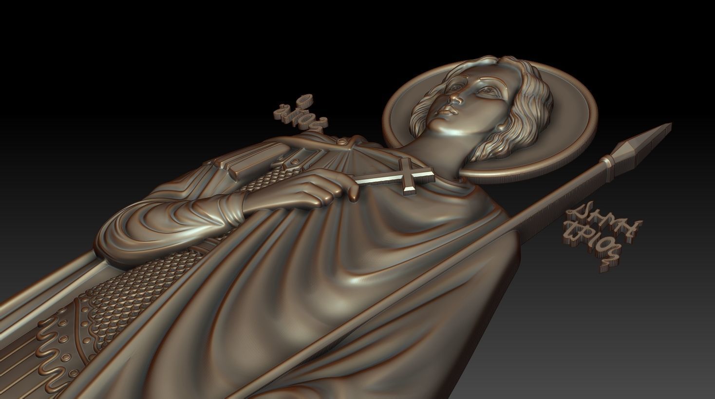 Demetrius of Thessaloniki 3D model_11