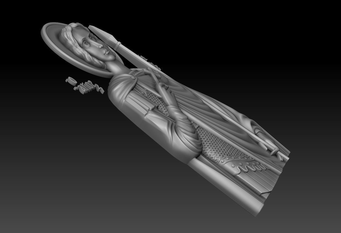 Demetrius of Thessaloniki 3D model_12