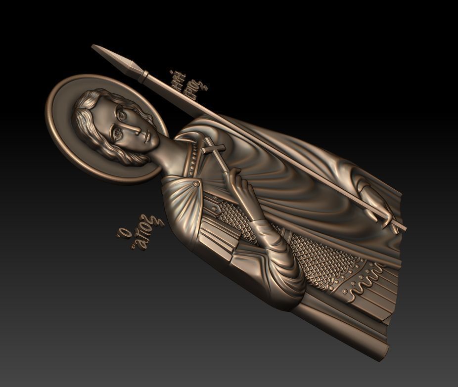 Demetrius of Thessaloniki 3D model_1