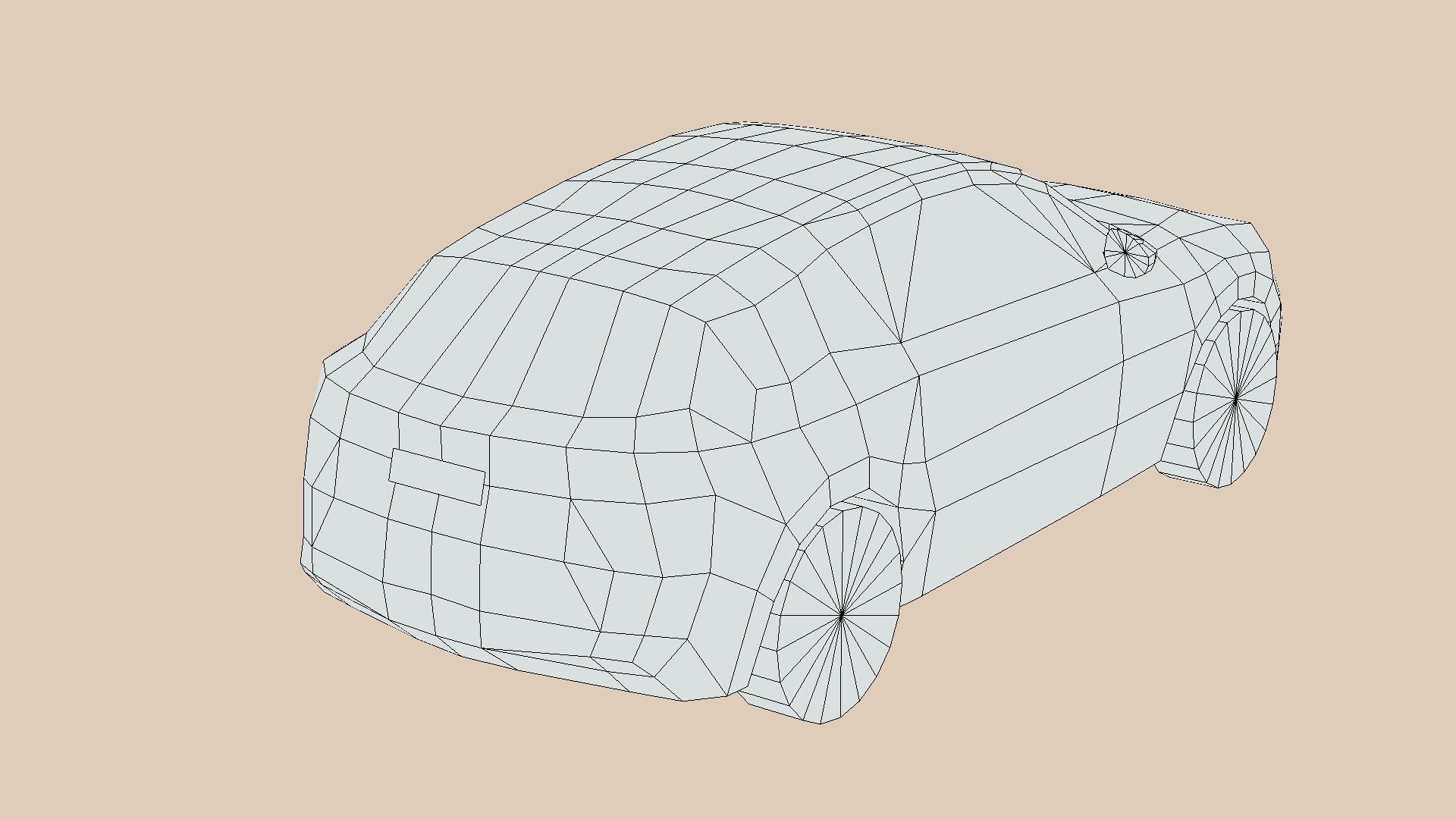 Maserati Grecale Folgore Low-poly 3D model_6