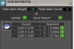 Round Diamond Bracelet 4686 3D print model_8