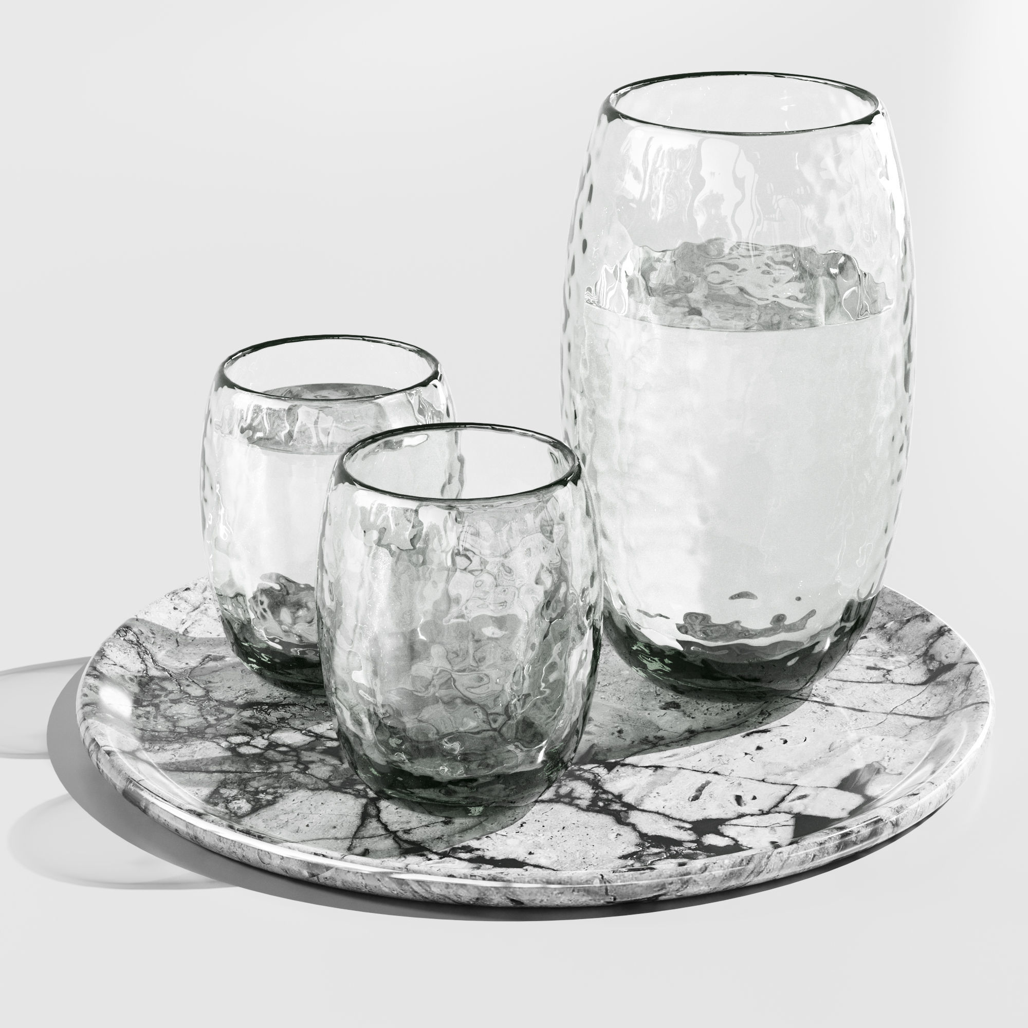 Dishes Tableware Set09 3D model_2