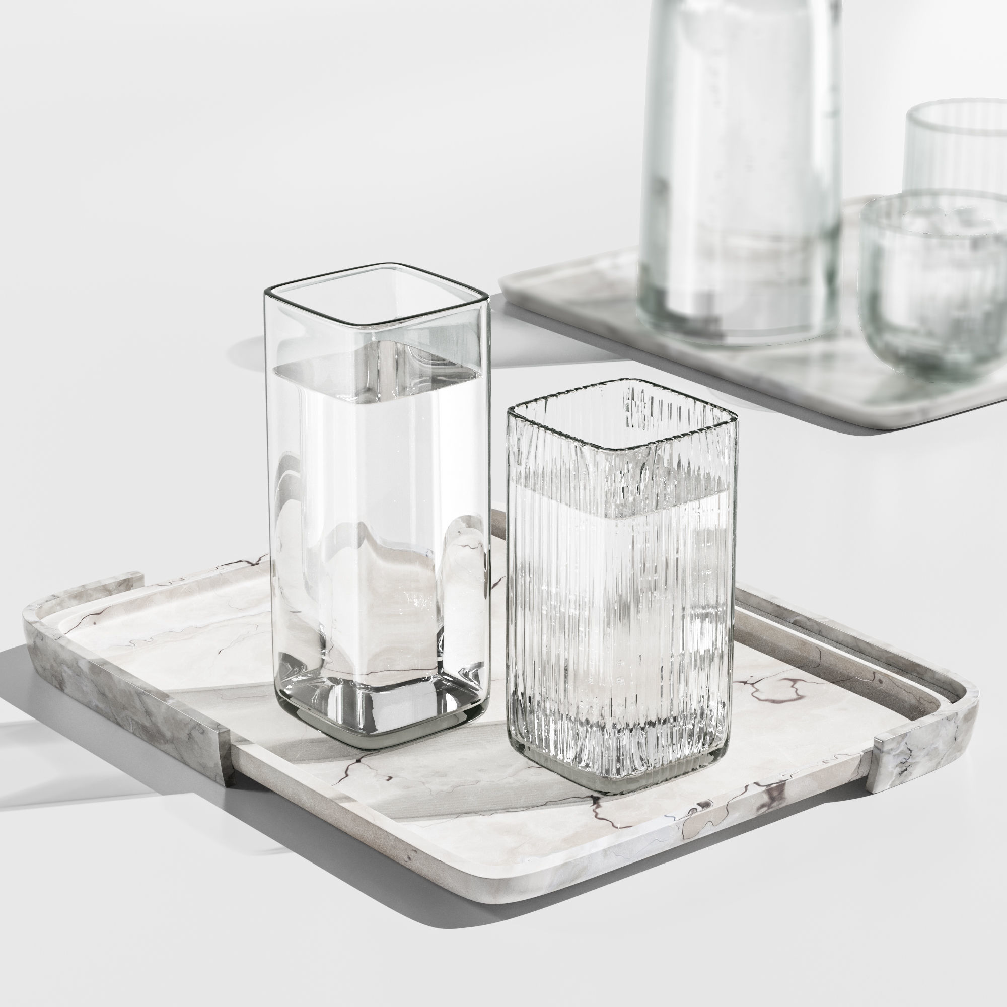 Dishes Tableware Set09 3D model_3