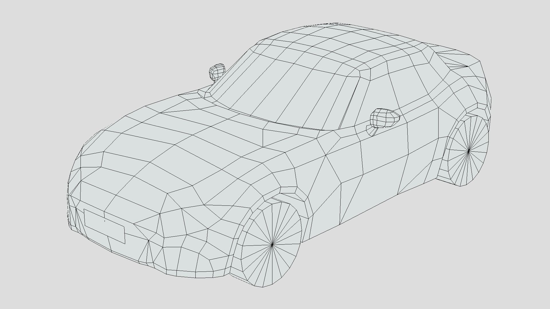 Mazda MX5 2014 Low-poly 3D model_5