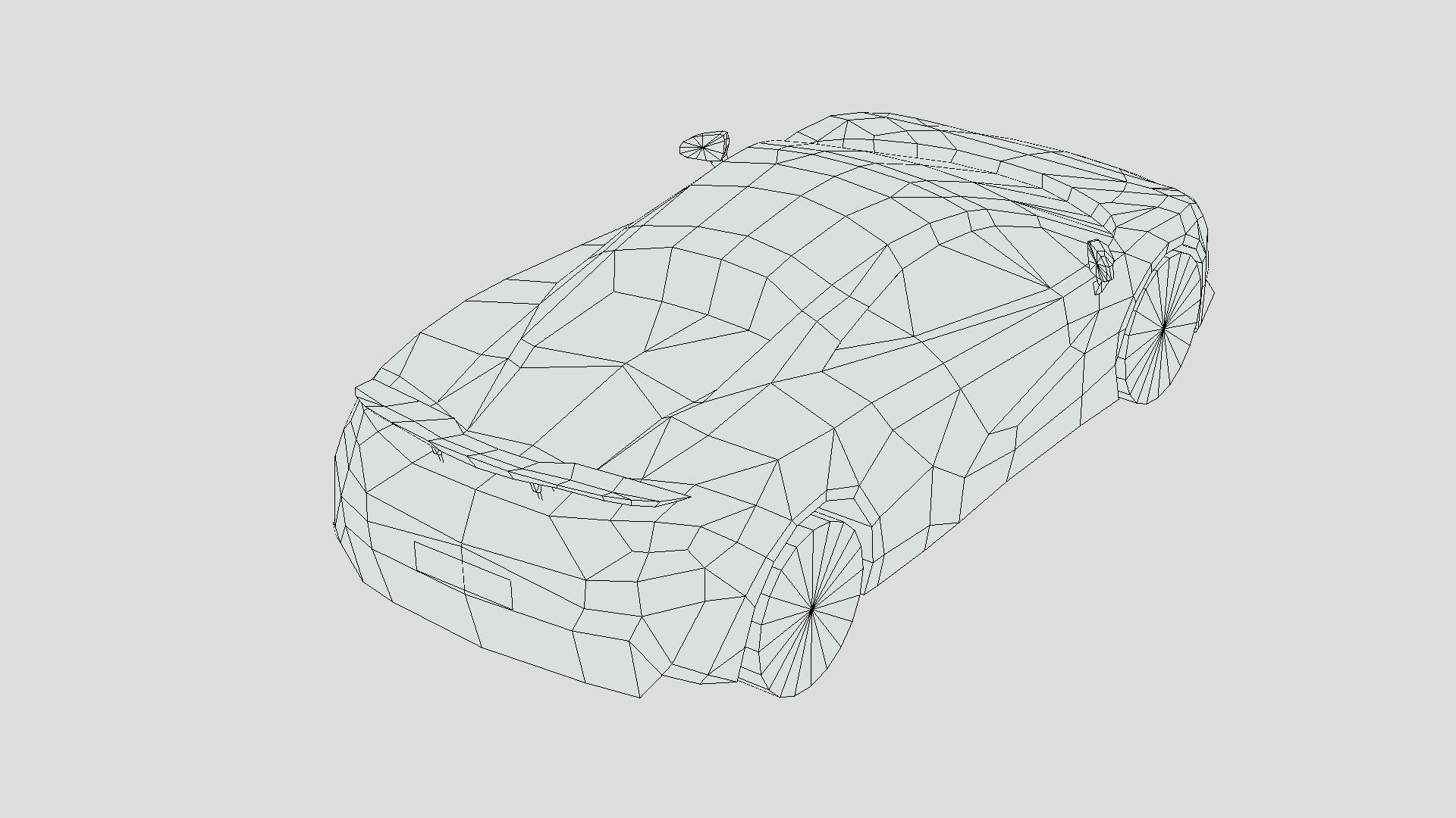 McLaren 600LT 2019 Low-poly 3D model_5