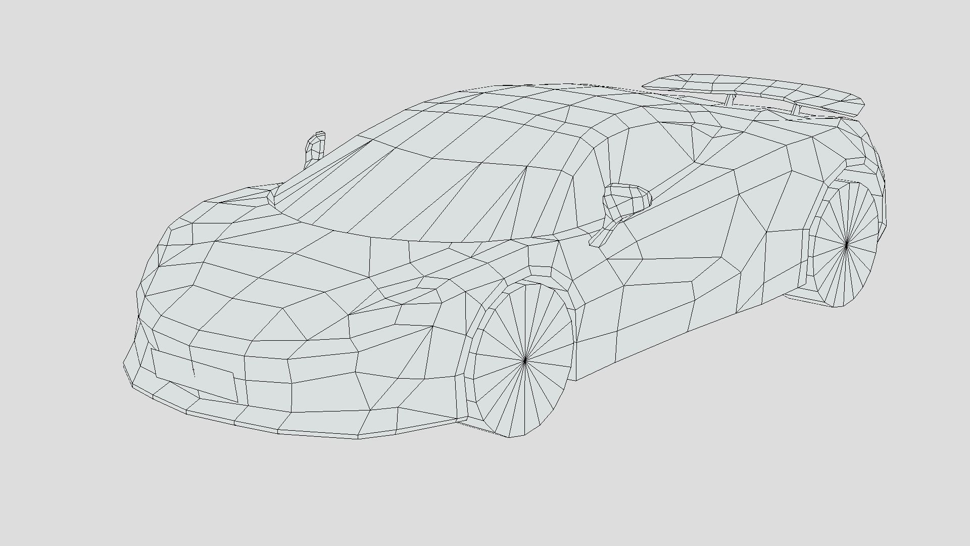 McLaren 600LT 2019 Low-poly 3D model_4