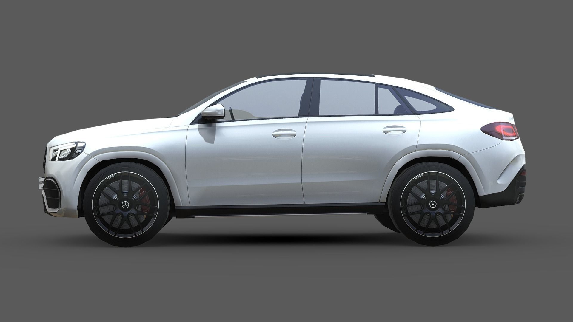 Mercedes Benz AMG GLE 63 Coupe 2021 3D model_2