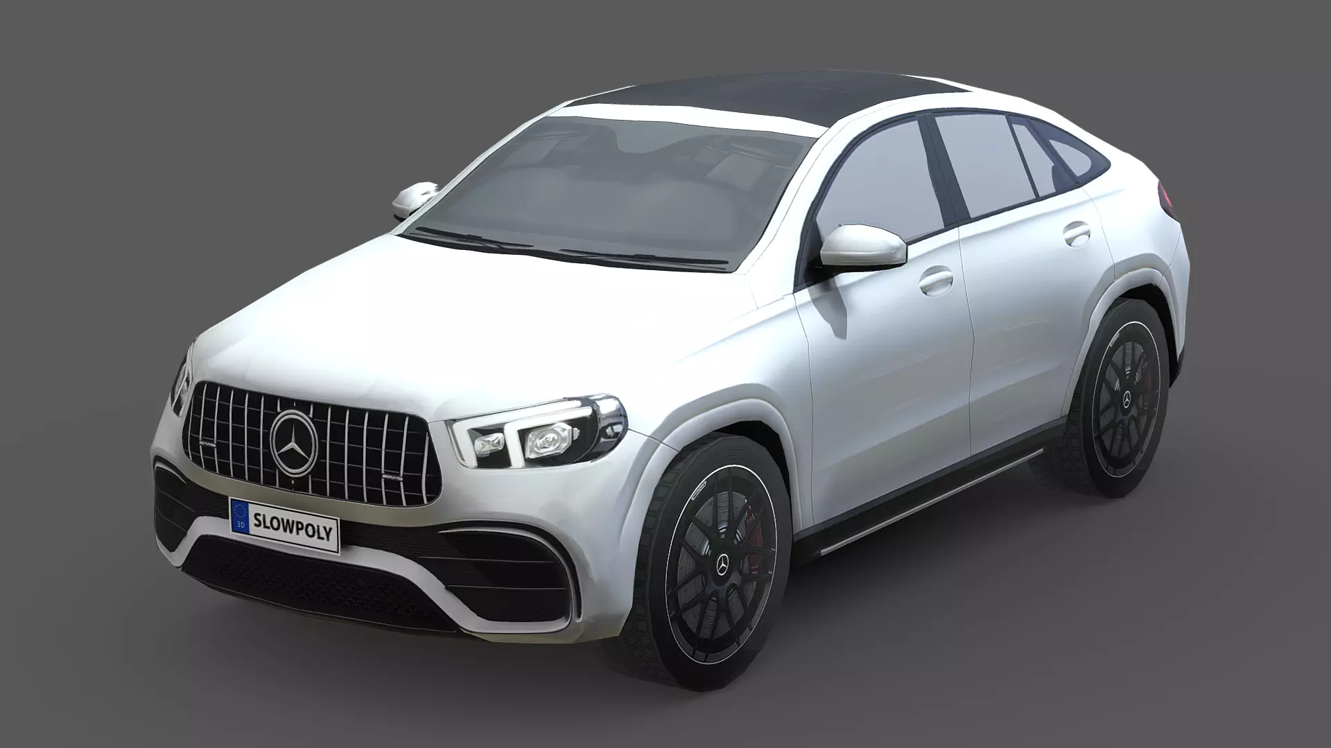 Mercedes Benz AMG GLE 63 Coupe 2021 3D model_0