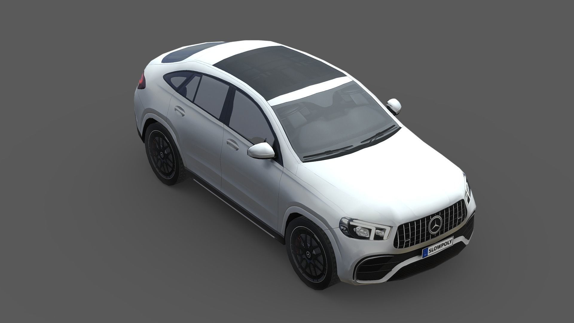 Mercedes Benz AMG GLE 63 Coupe 2021 3D model_3
