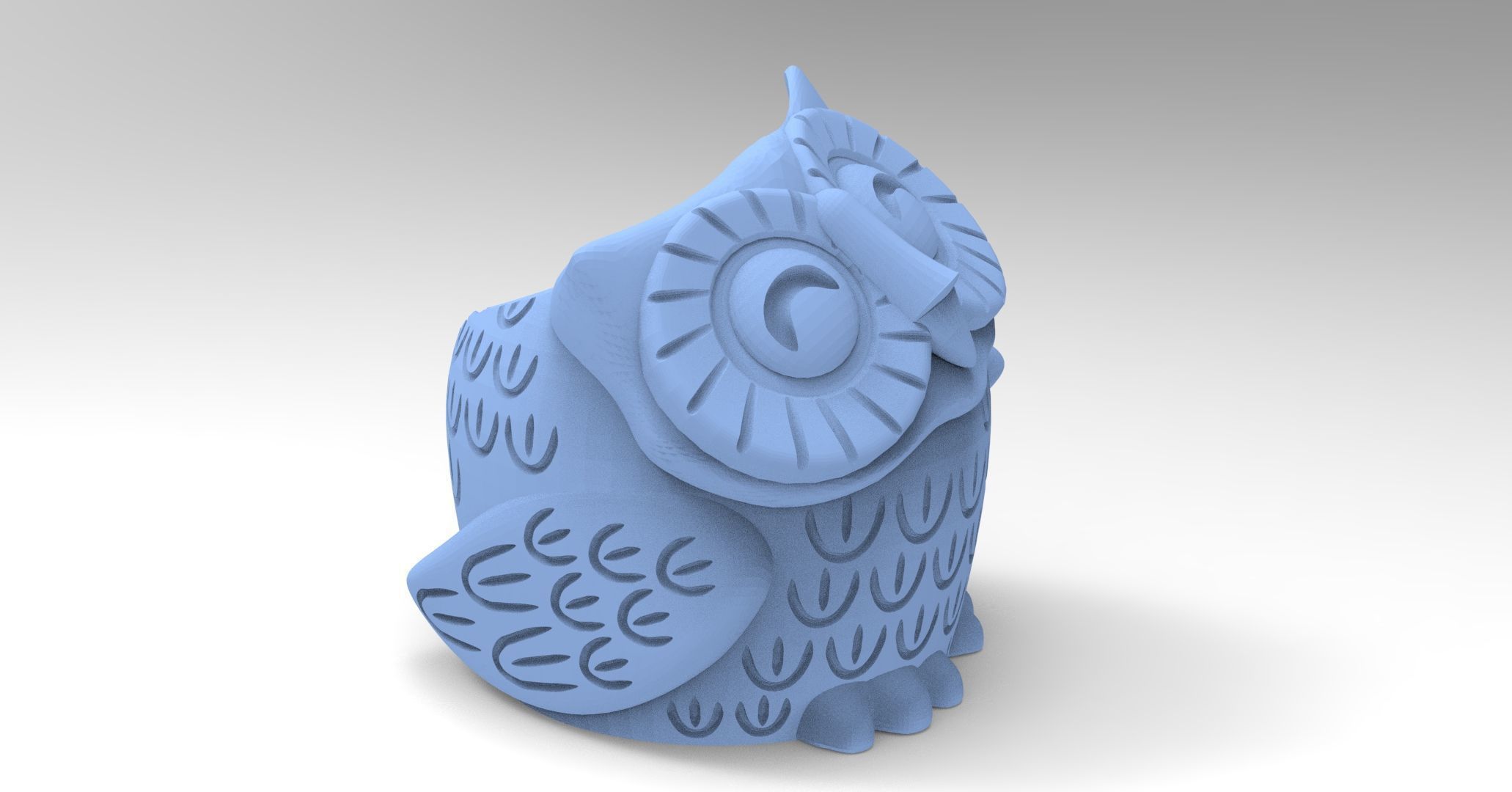 Buho Mate for 3d printing 3D model_3