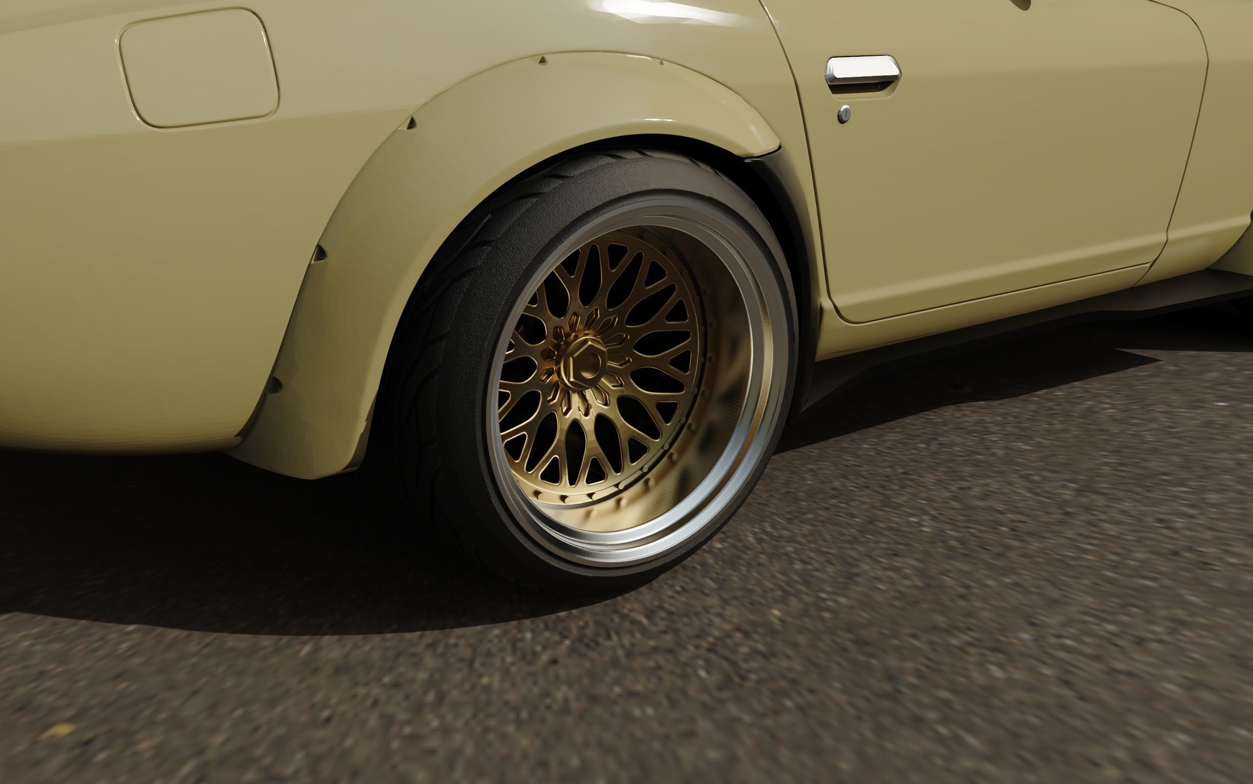 artRims and tires for diecast and scale models 3D print model_9