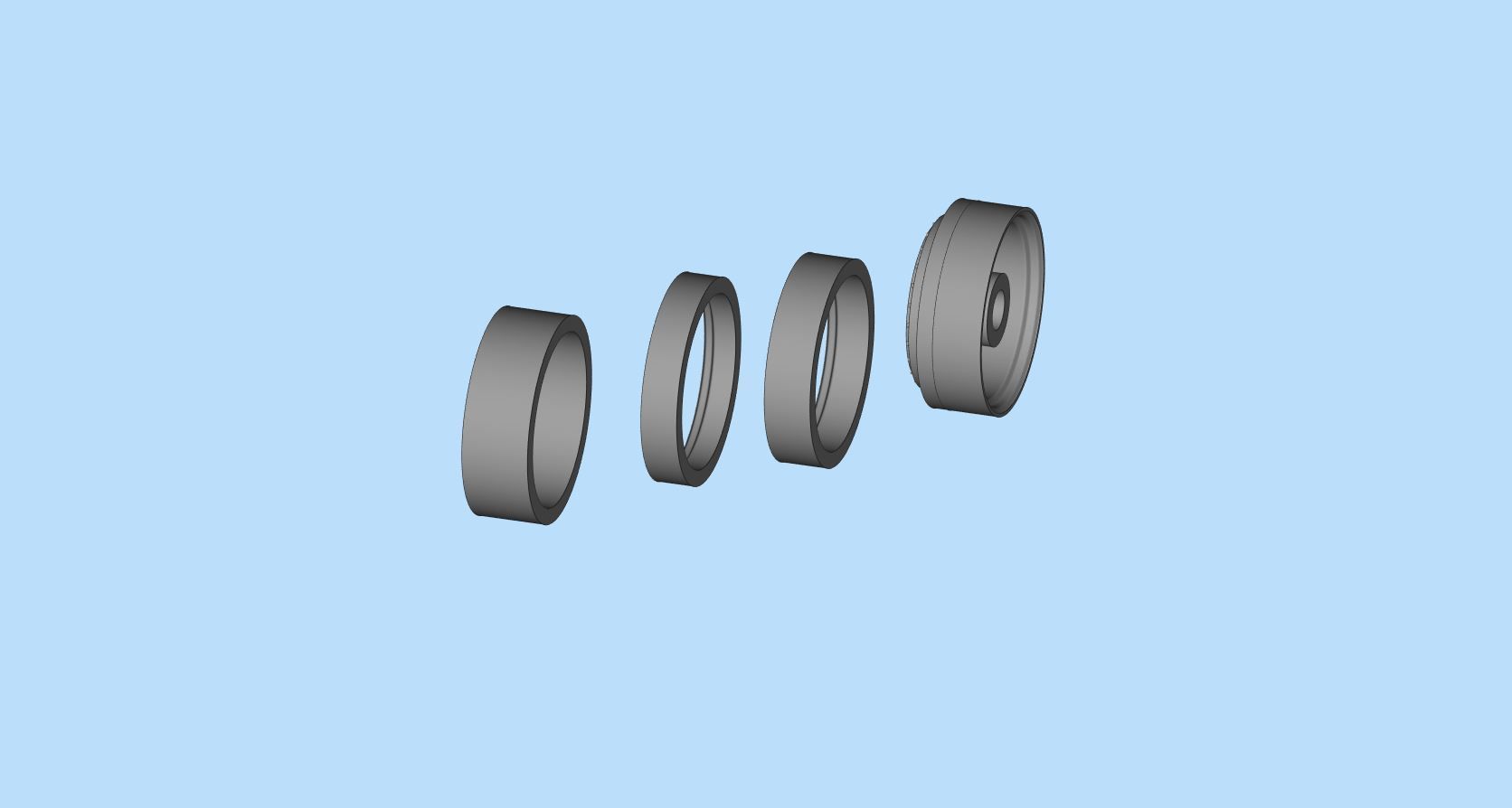 artRims and tires for diecast and scale models 3D print model_15