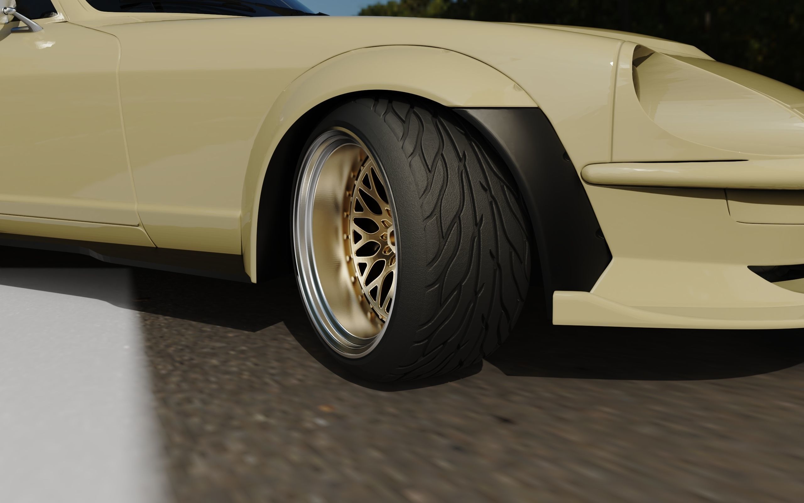 artRims and tires for diecast and scale models 3D print model_17