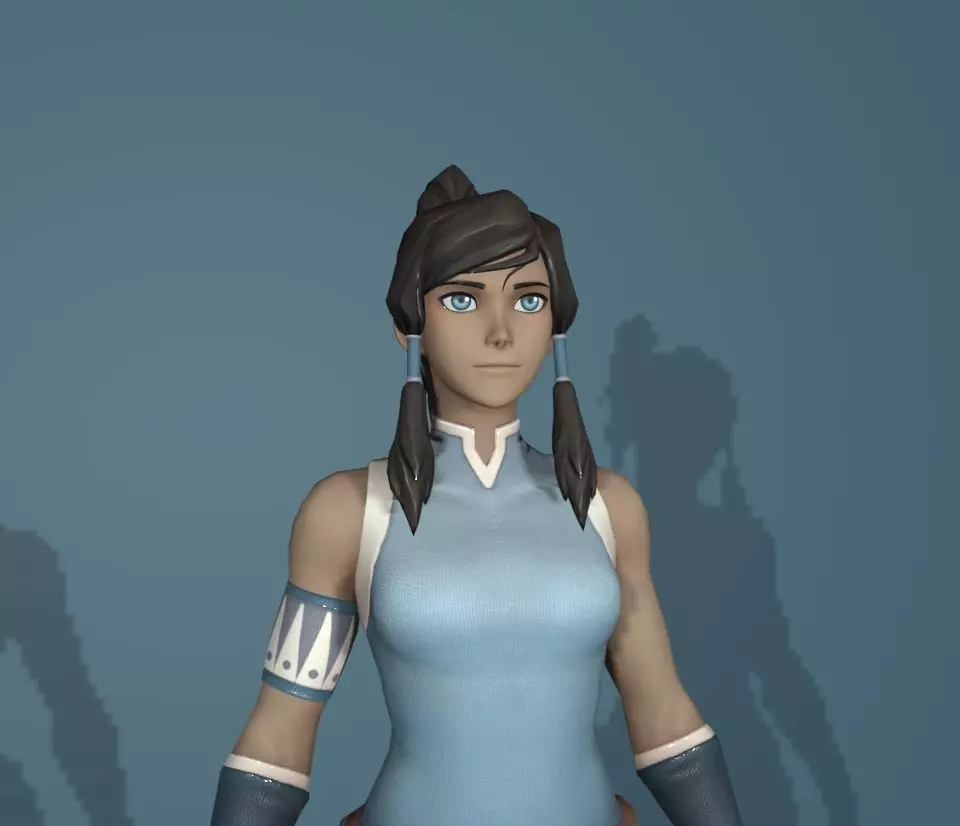 korra 3D model_0