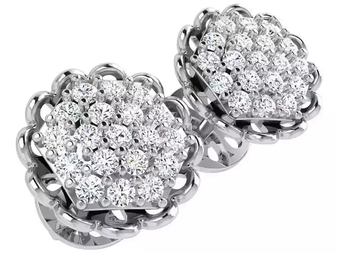 Diamond Stud Earring 4700