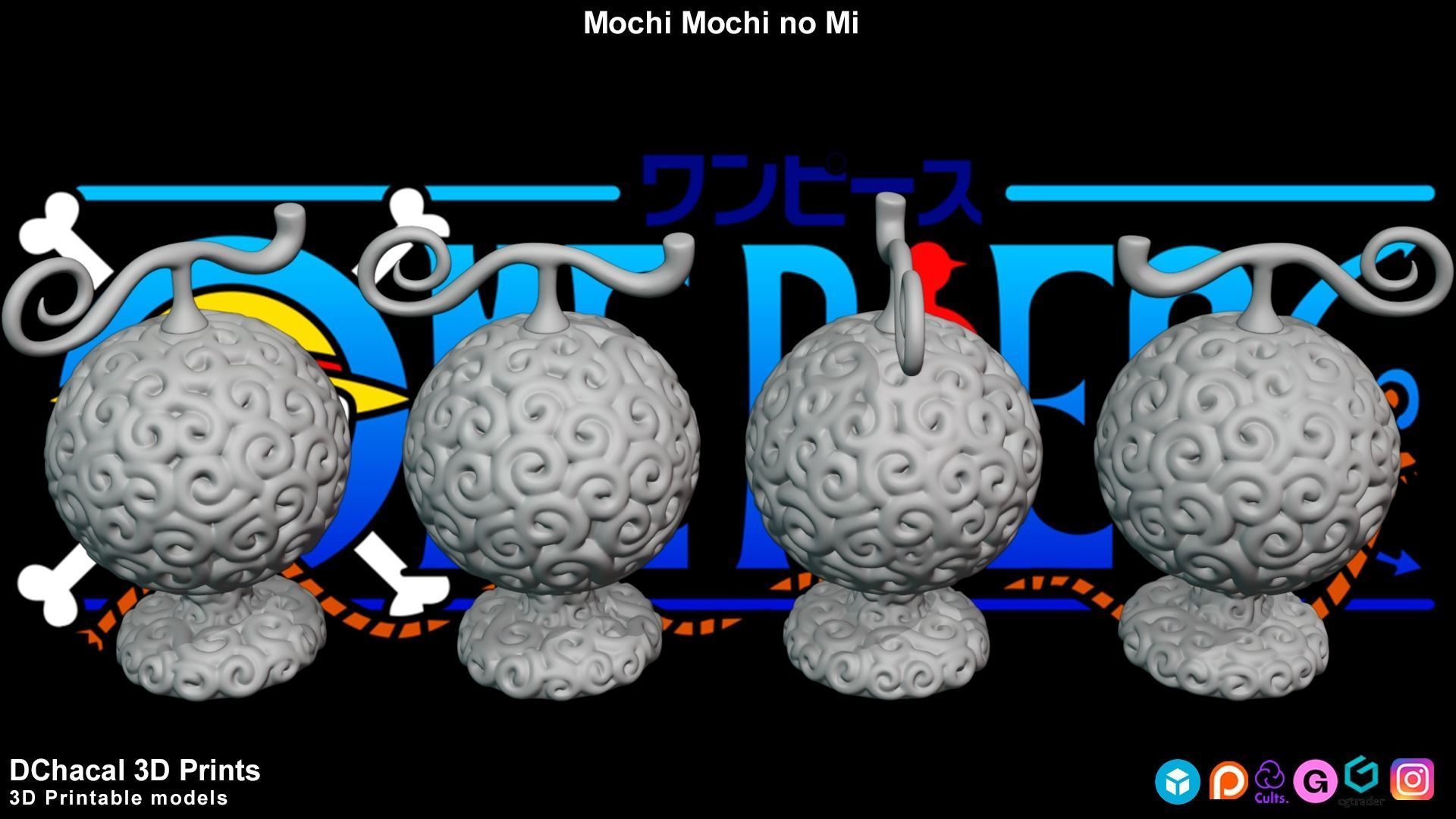 Mochi Mochi No Mi - One Piece 3D print model_6