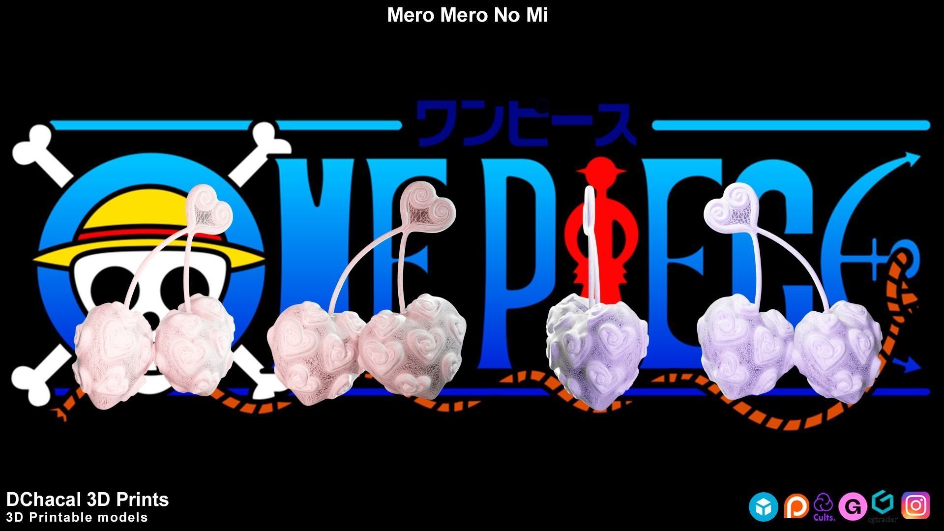 Mero Mero No Mi - One Piece 3D print model_8
